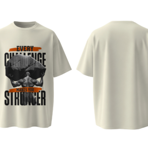 Camiseta Oversized Soleus "EVERY CHALLENGE"